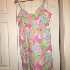 Classic Lilly Pulitzer Patchwork Dress